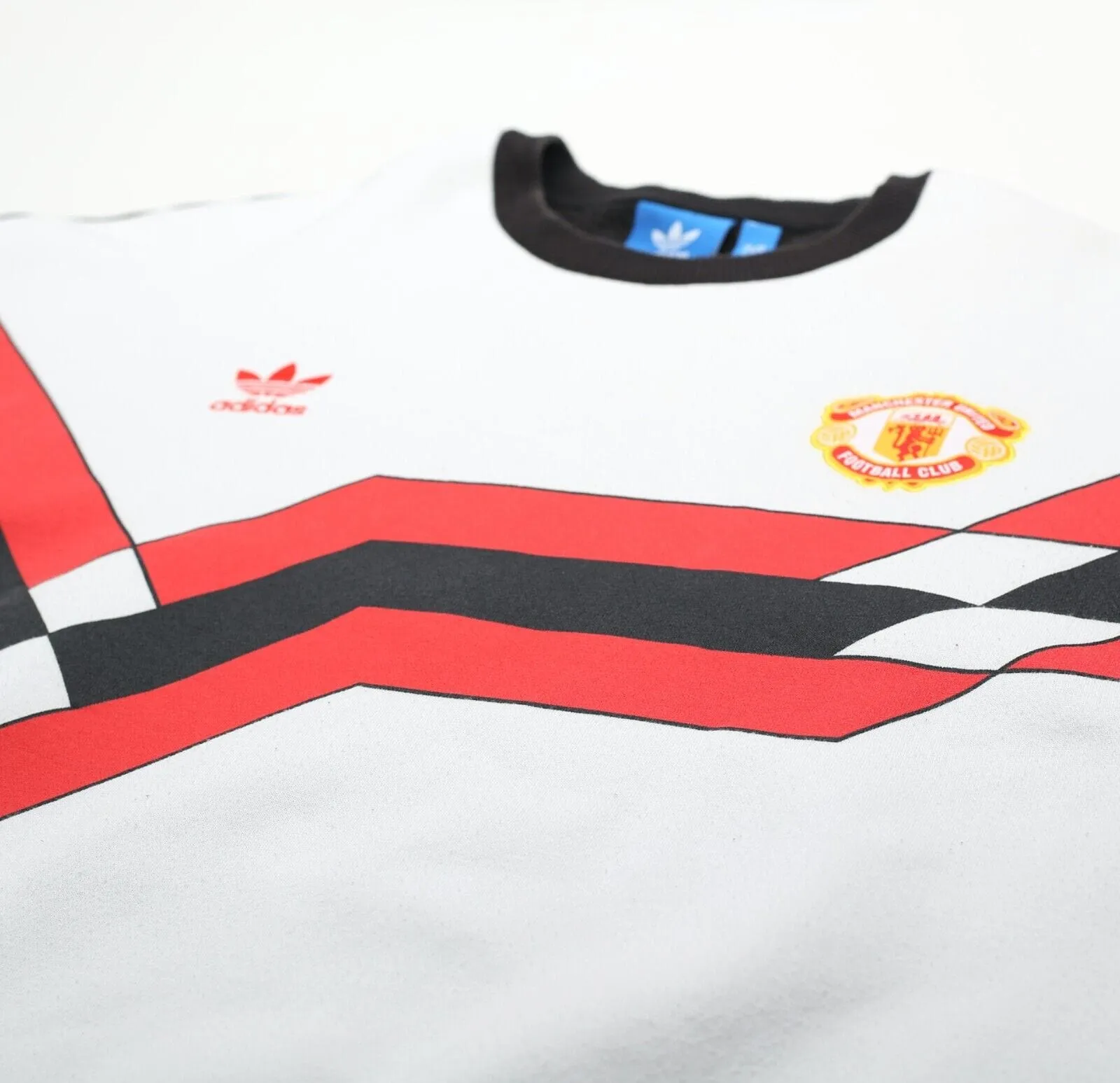 1988/90 MANCHESTER UNITED adidas Originals Football Sweatshirt (M)