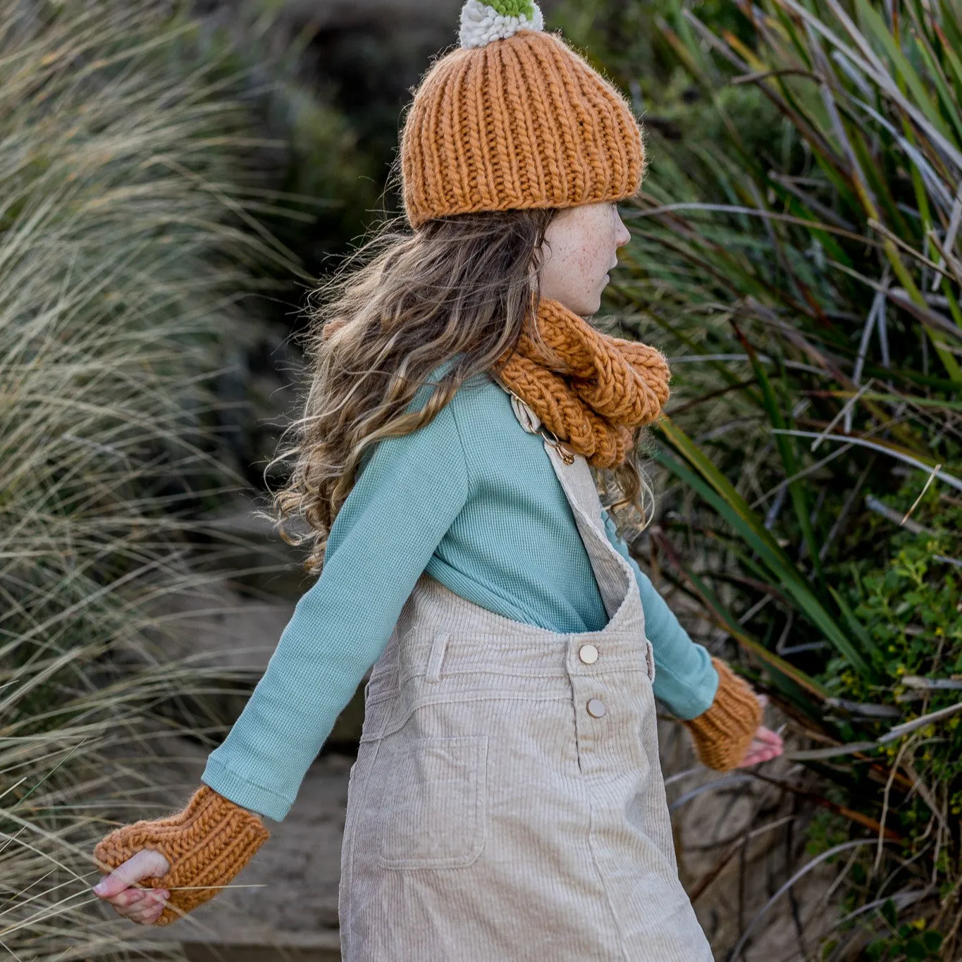 Acorn Kids: Journey Chunky Beanie Caramel