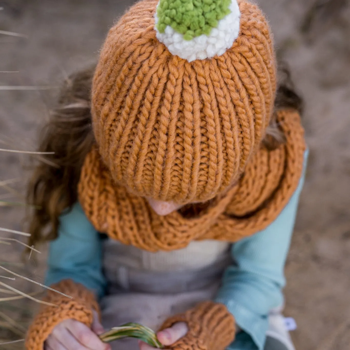 Acorn Kids: Journey Chunky Beanie Caramel