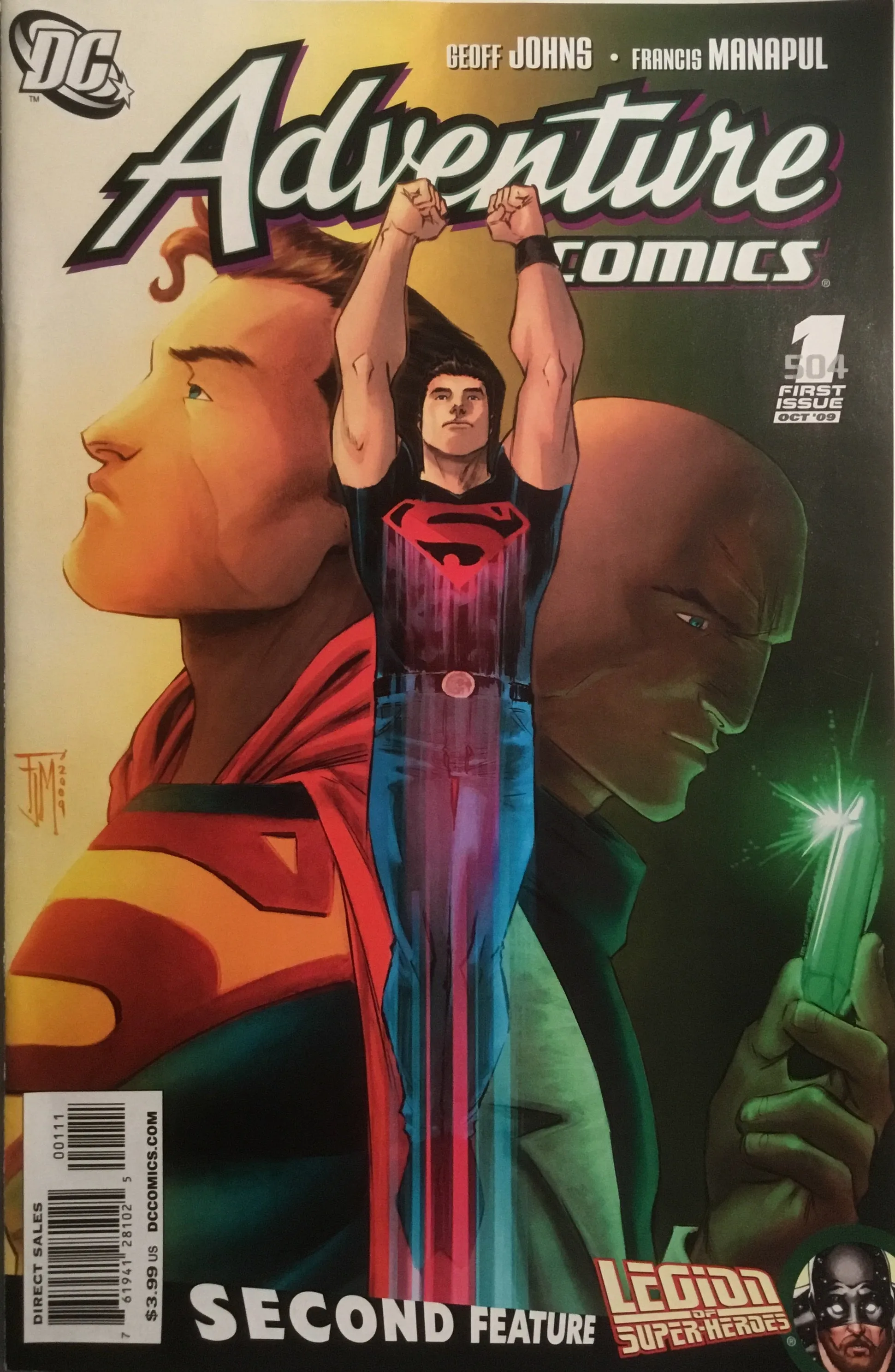 ADVENTURE COMICS (2009-2011) # 1