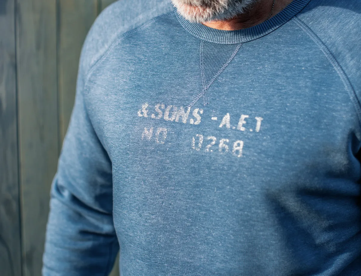 &SONS DECK Sweatshirt Sky Blue