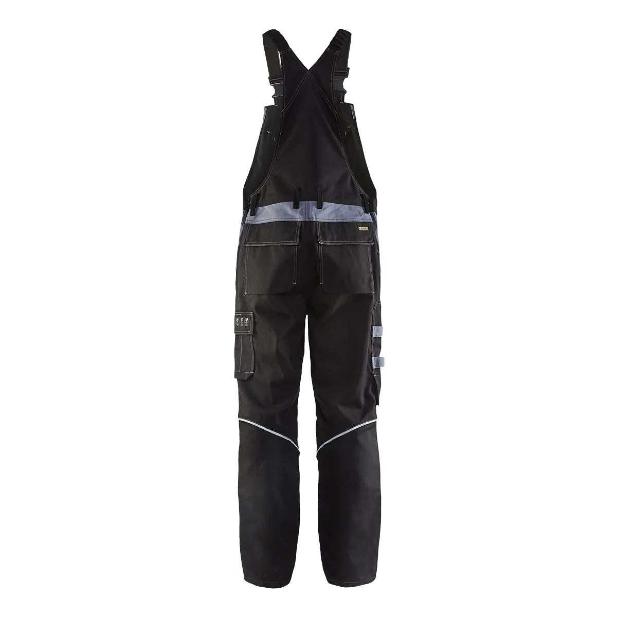 Anti-Flame&#x20;Bib&#x20;Trouser&#x20;2861&#x20;Zwart&#x2F;Grijs&#x20;-&#x20;Bl&#xE5;kl&#xE4;der