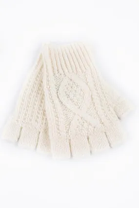 Aran Fingerless Gloves