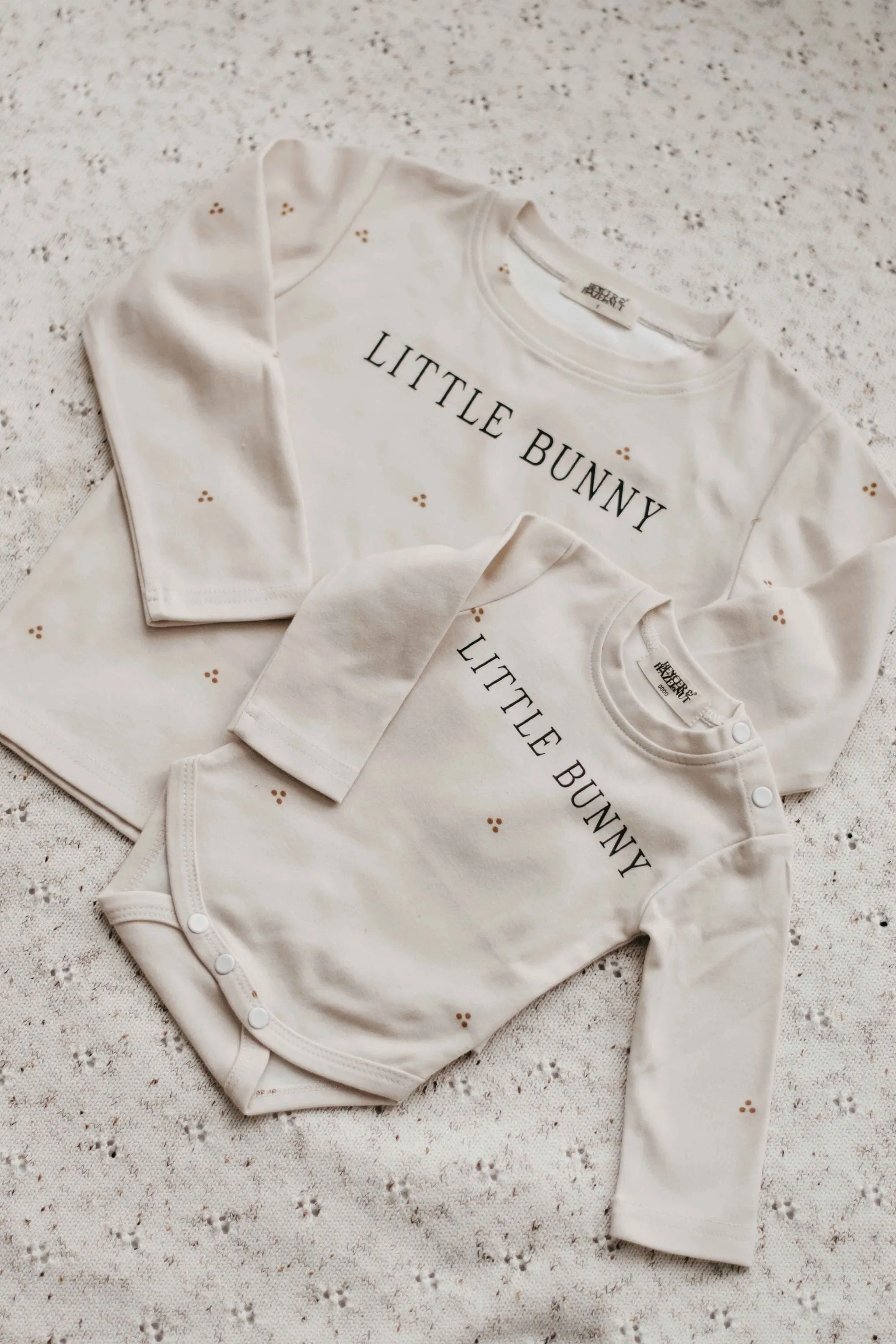 Bencer & Hazelnut Long Sleeve Top - Little Bunny