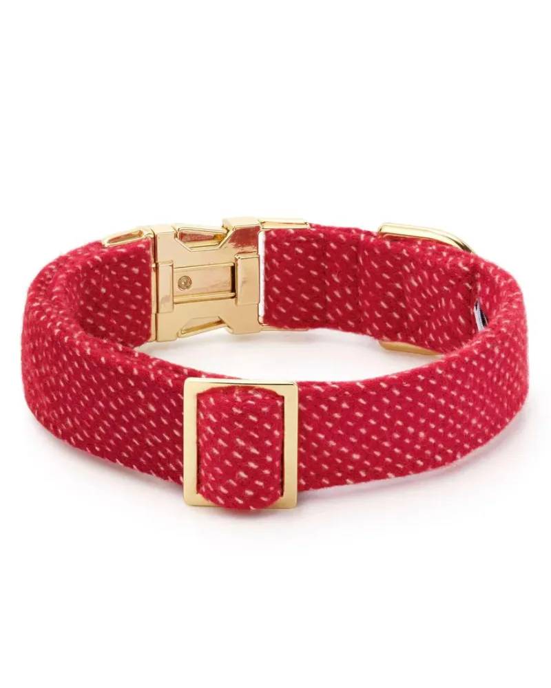 Berry Stitch Dog Collar (Made in the USA) (FINAL SALE)