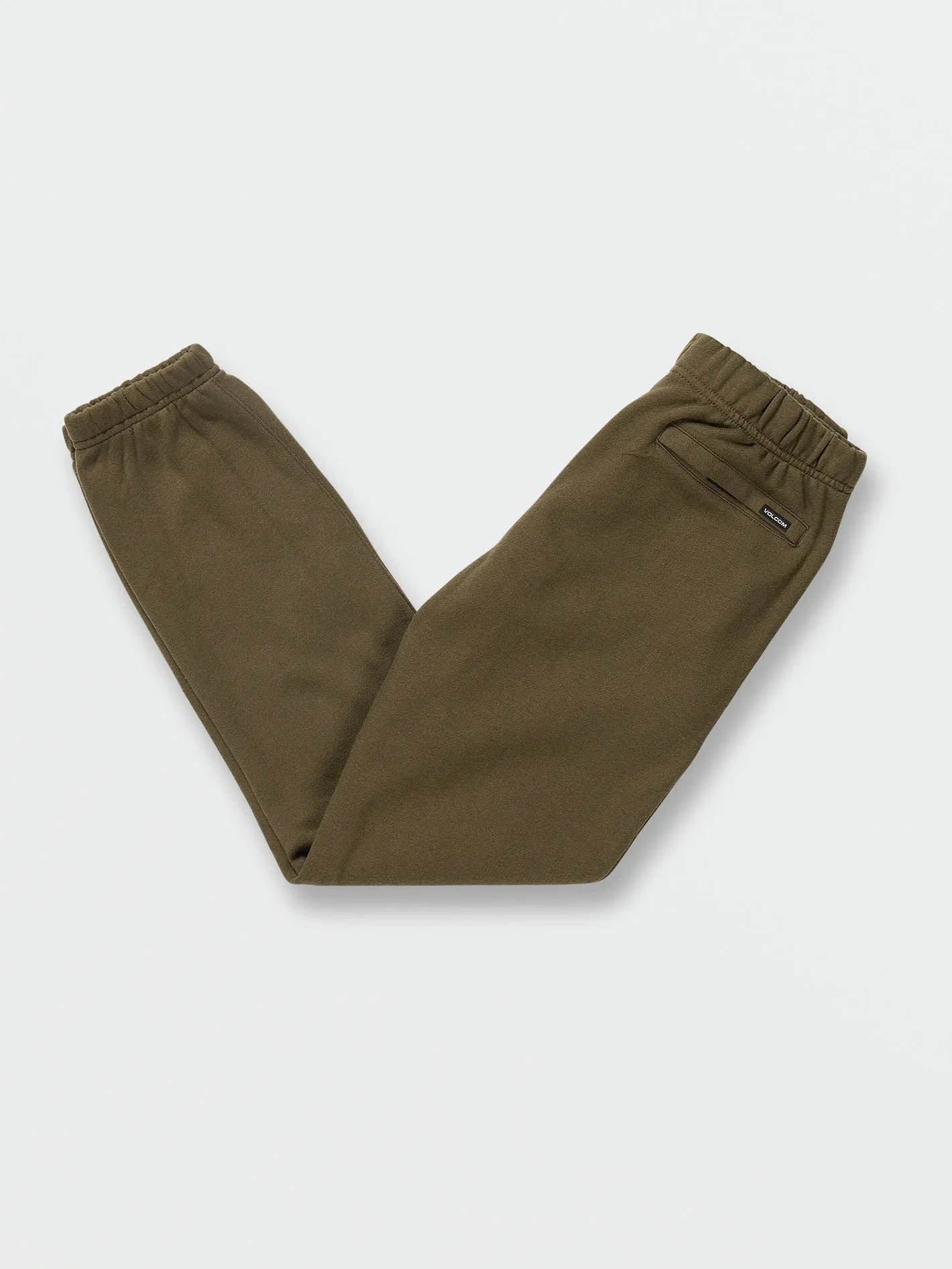 Big Boys Iconic Stone Elastic Waist Fleece Pants - Military