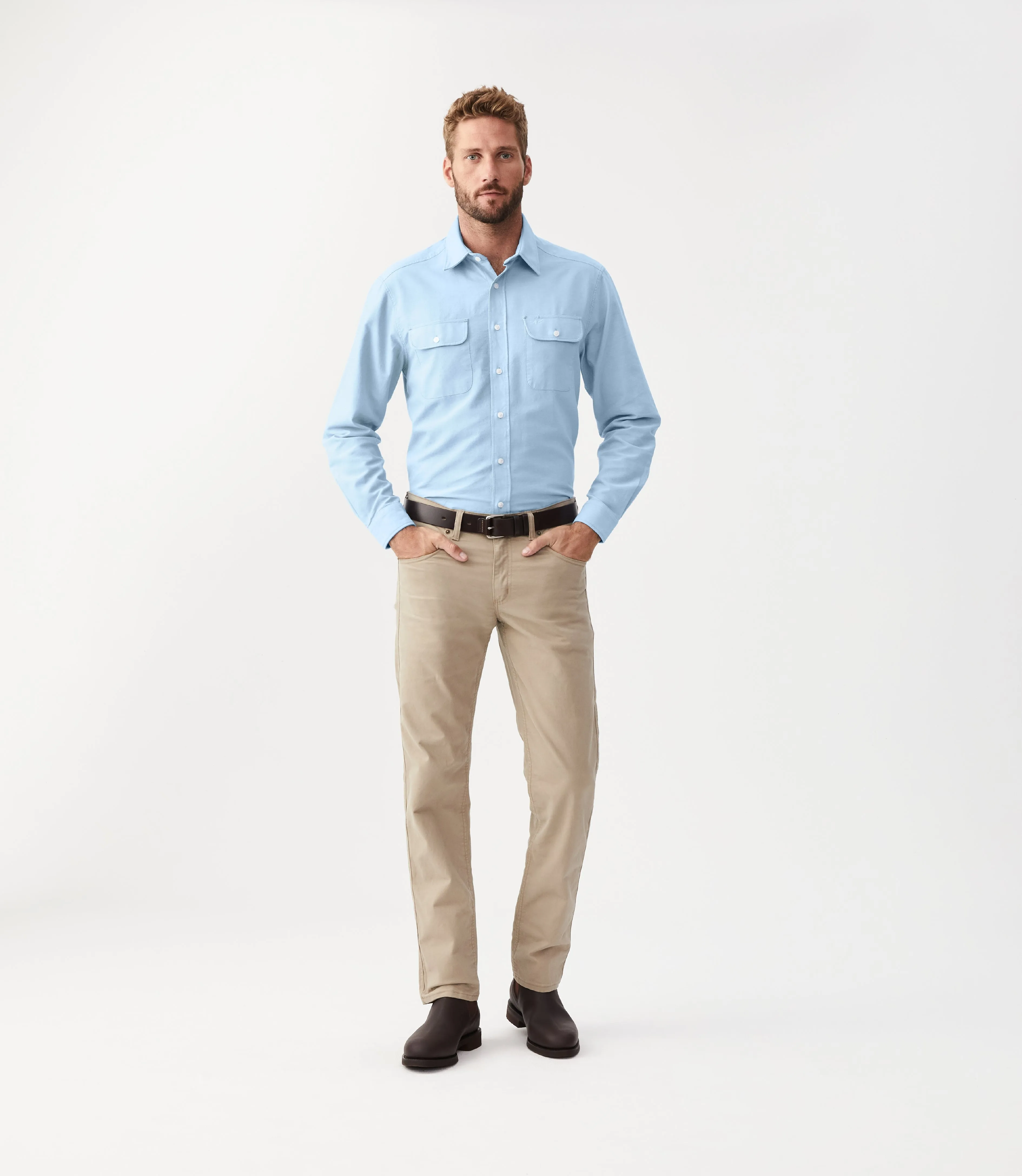 Bourke Shirt - Light Blue