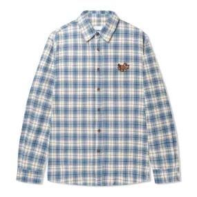 Buttergoods Pooch Flannel Shirt 'Sky Blue'