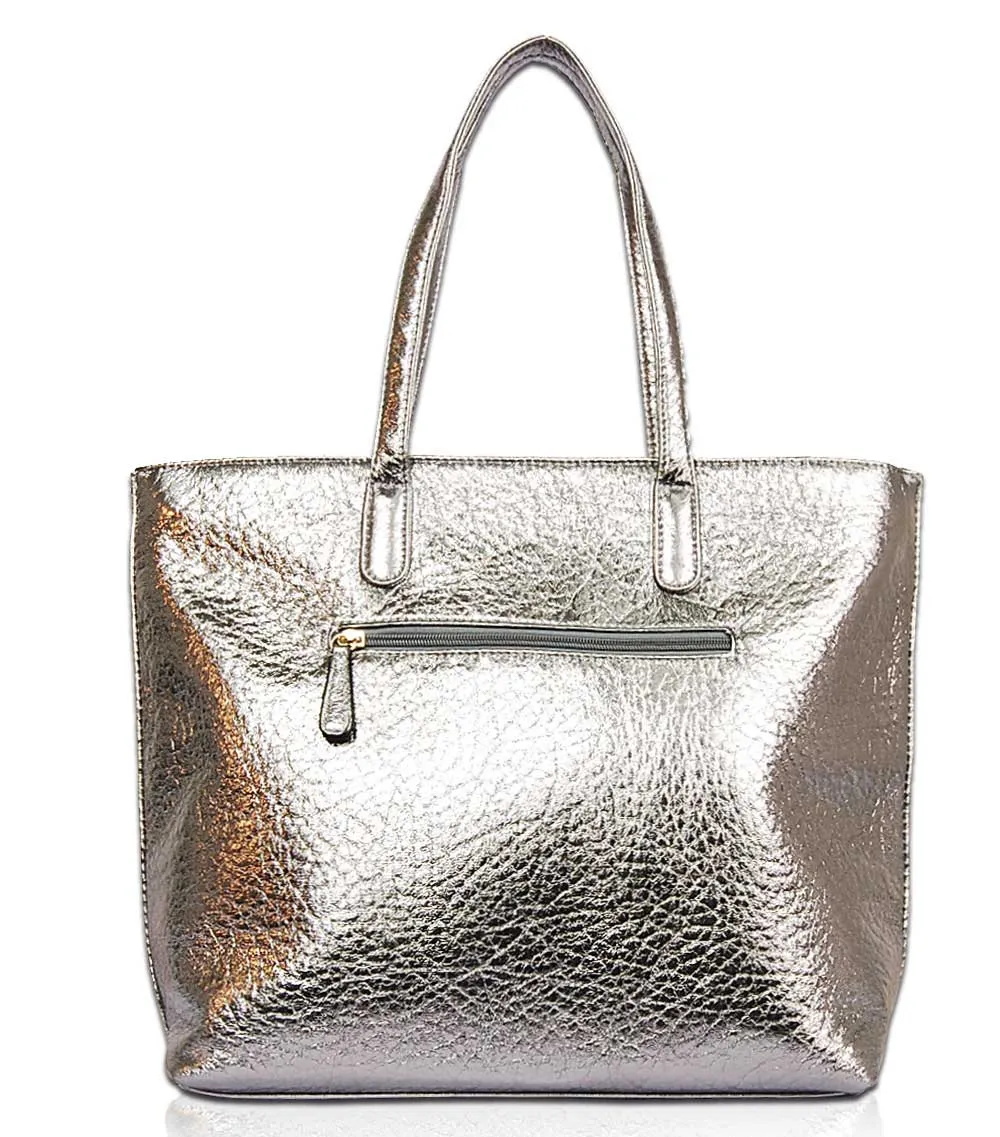 Carol Metallic Tote MT1541