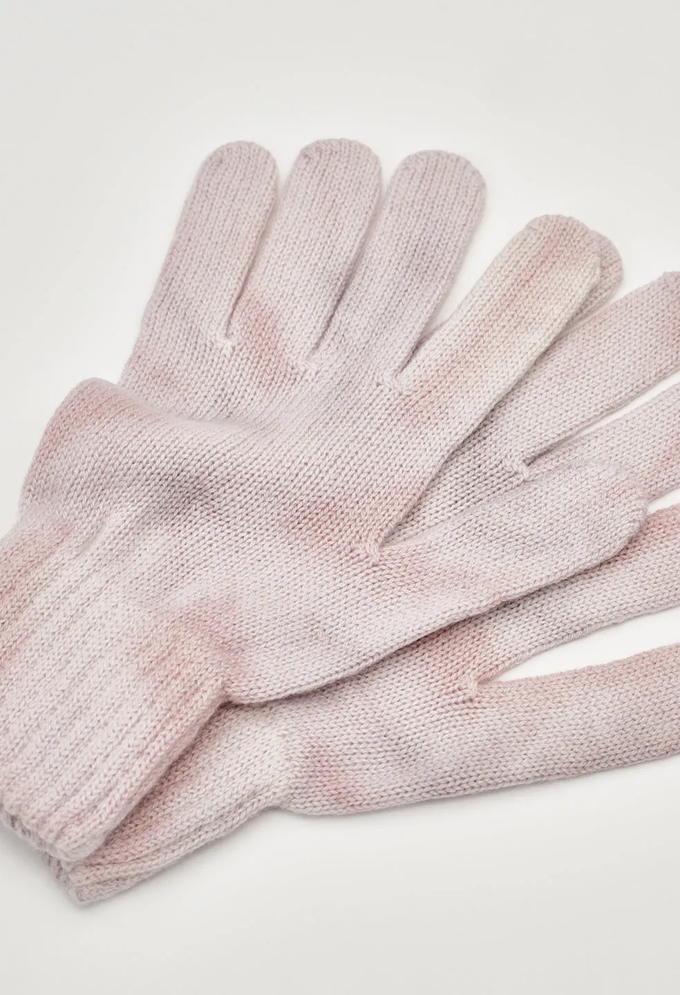 Cashmere Blend Gloves / Prism Tie Dye