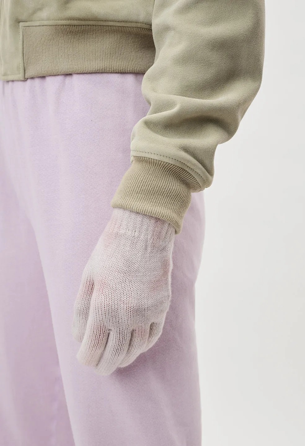 Cashmere Blend Gloves / Prism Tie Dye