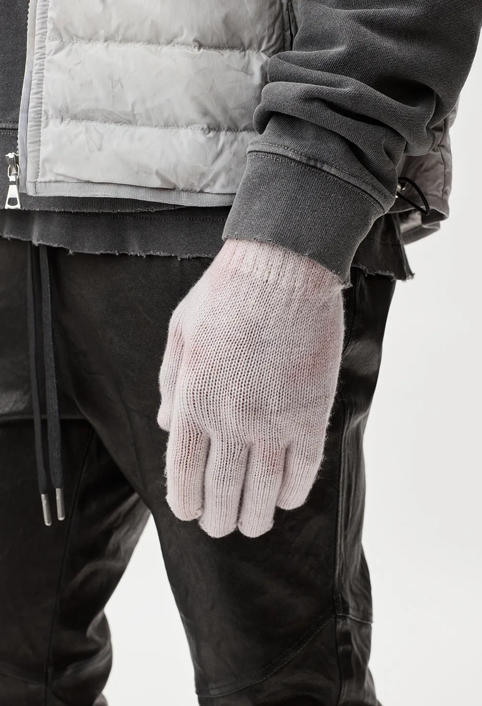 Cashmere Blend Gloves / Prism Tie Dye