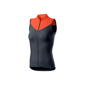 Castelli Solaris Black Orange Women Jersey