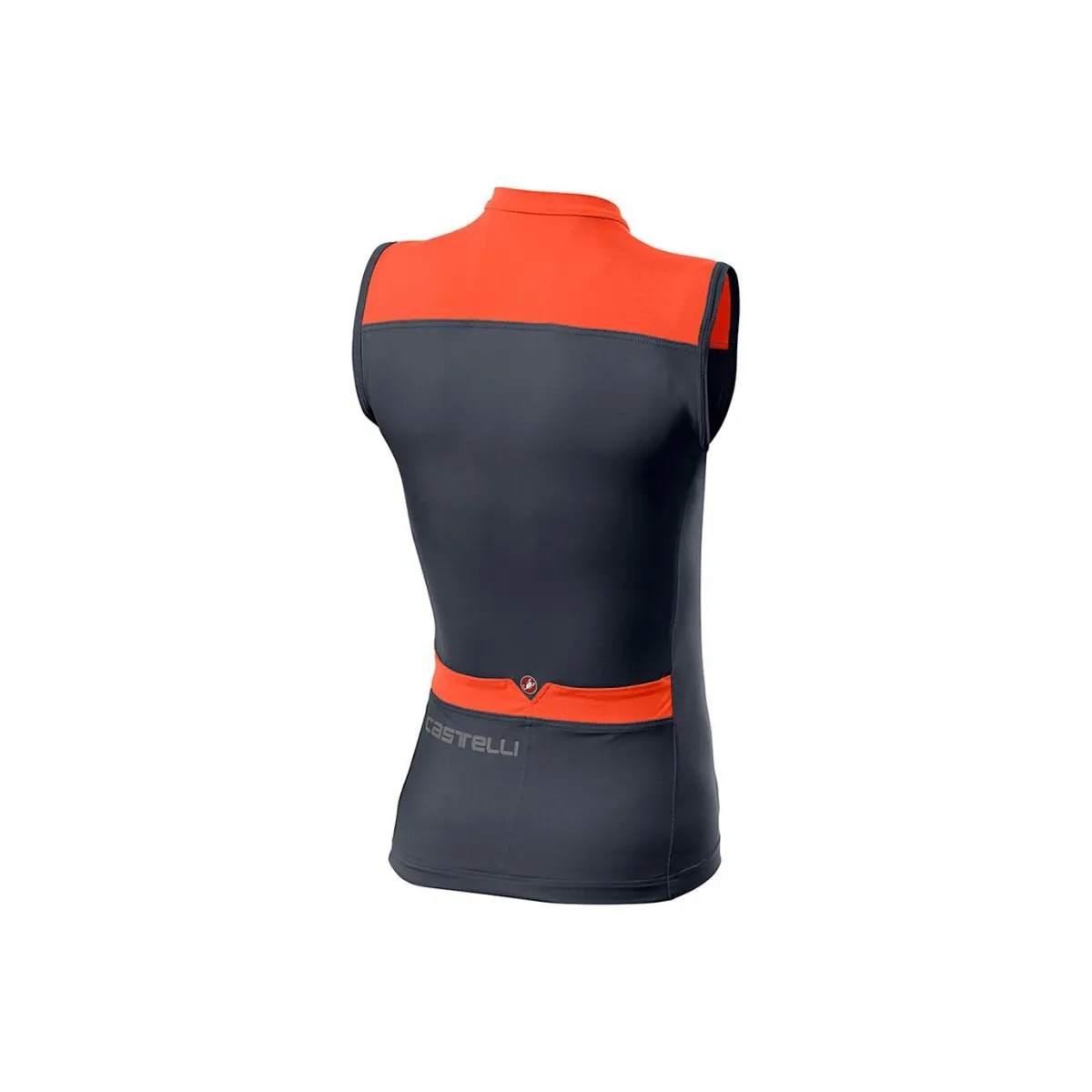 Castelli Solaris Black Orange Women Jersey