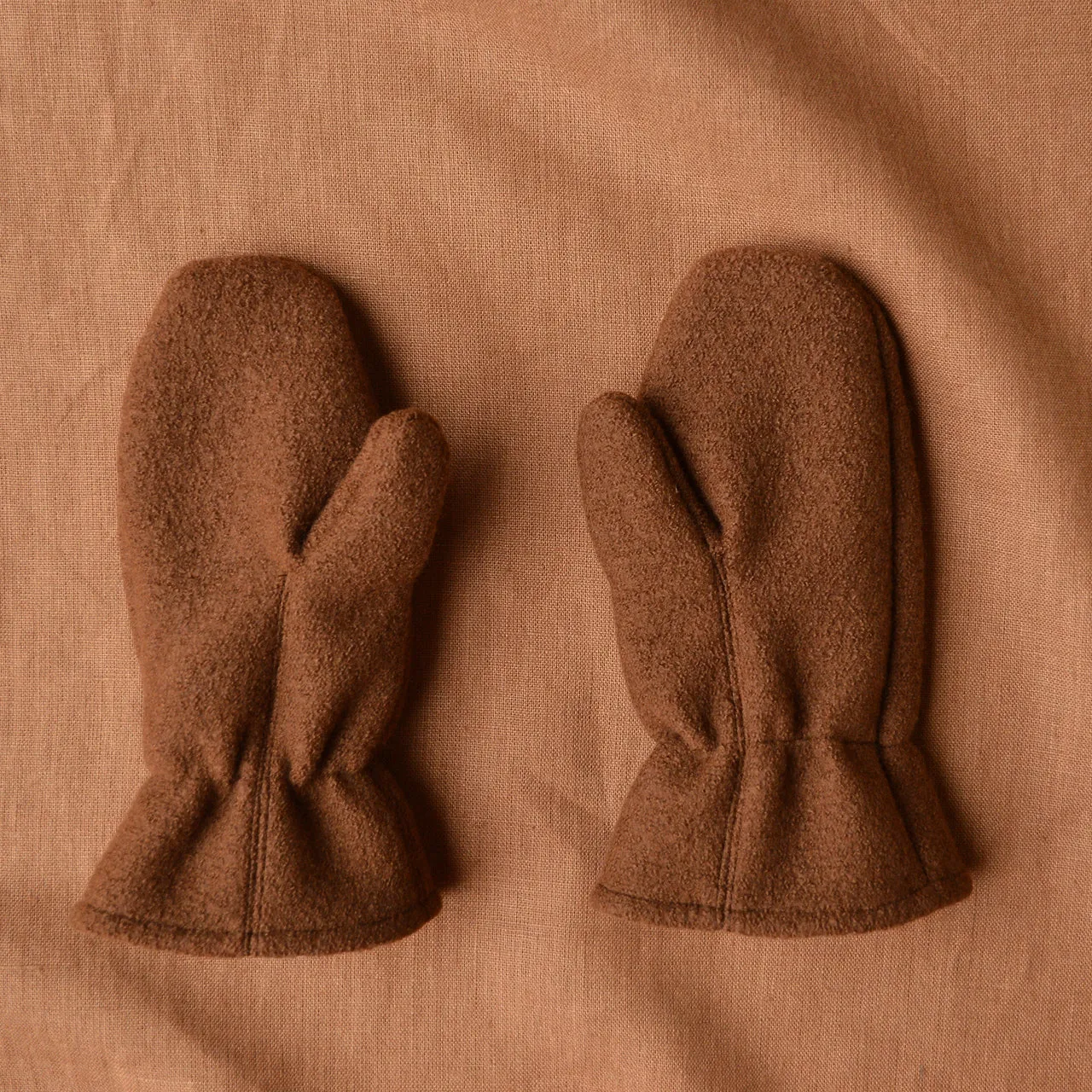 Child's Organic Boiled Wool Mittens (4y - Big Kids)