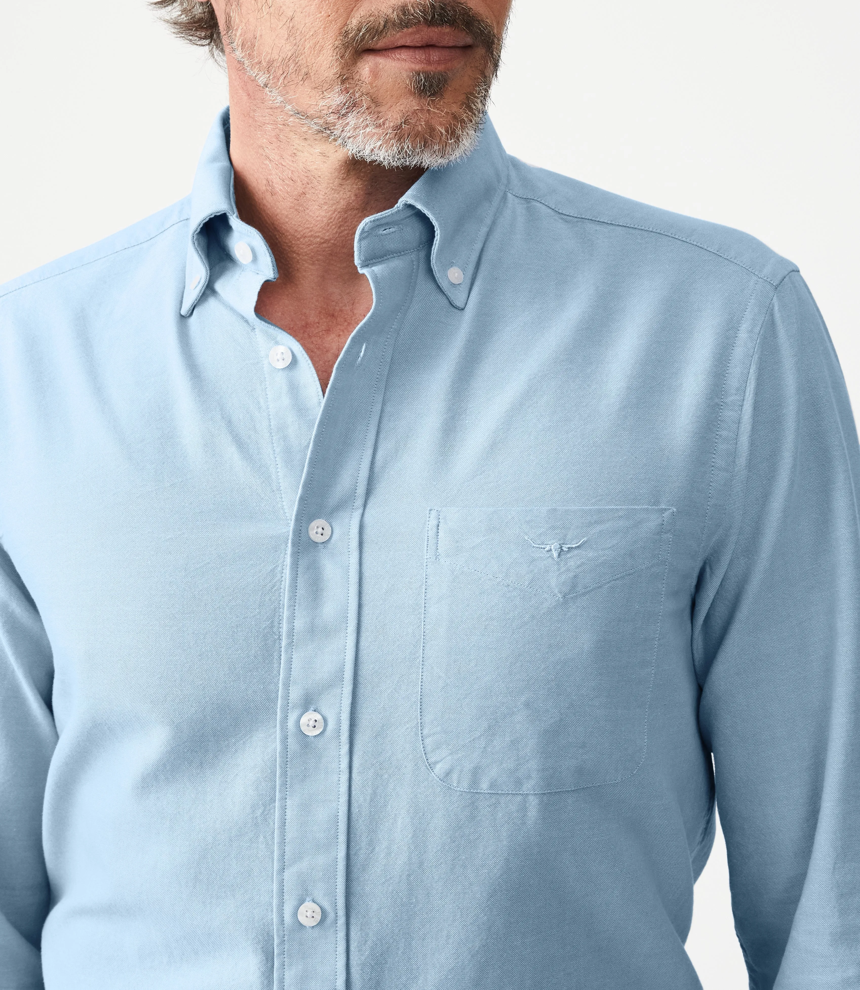 Collins Button Down - Light Blue