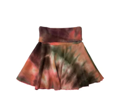 Coral & Olive Tie Dye Tank Top