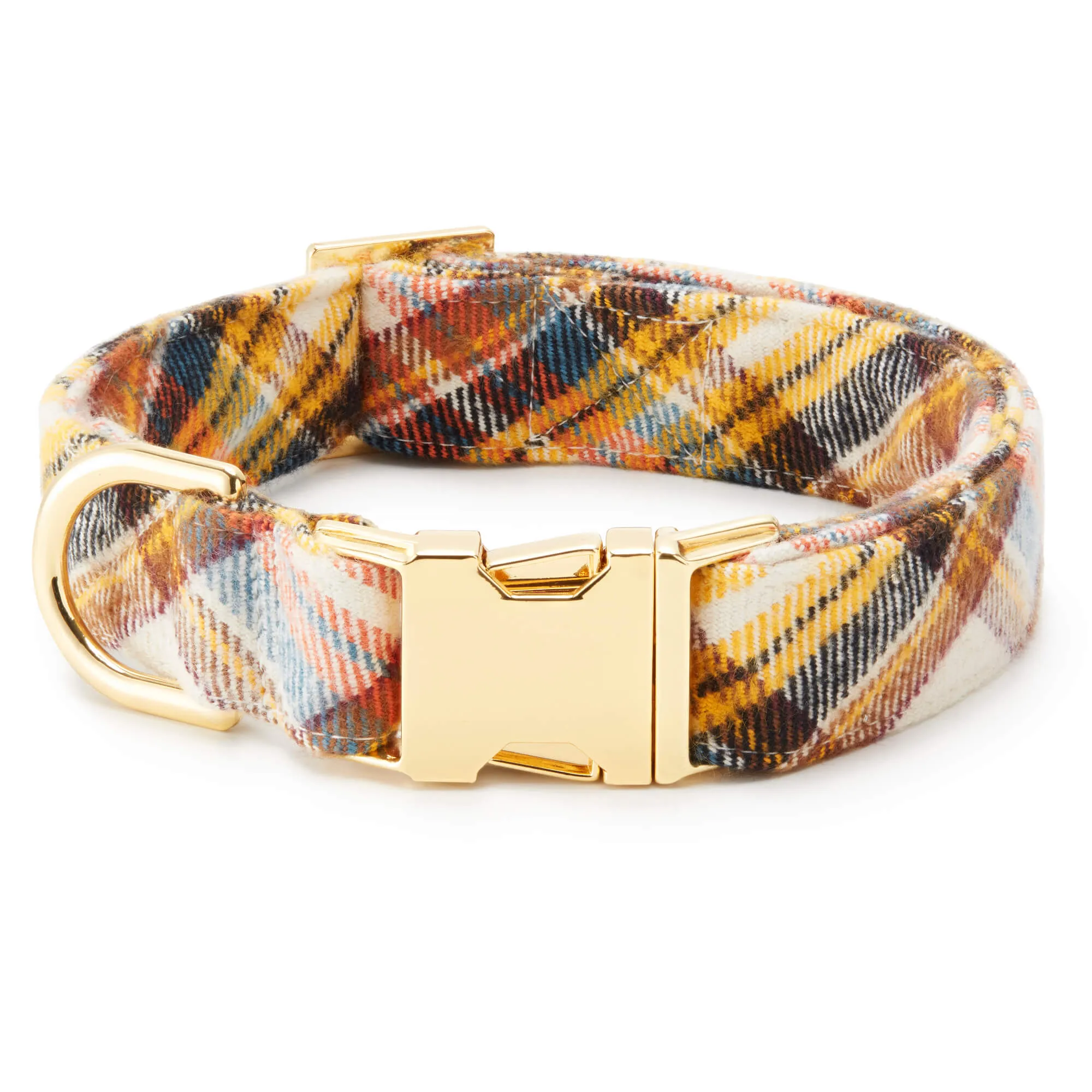 Cornucopia Plaid Flannel Bow Tie Collar