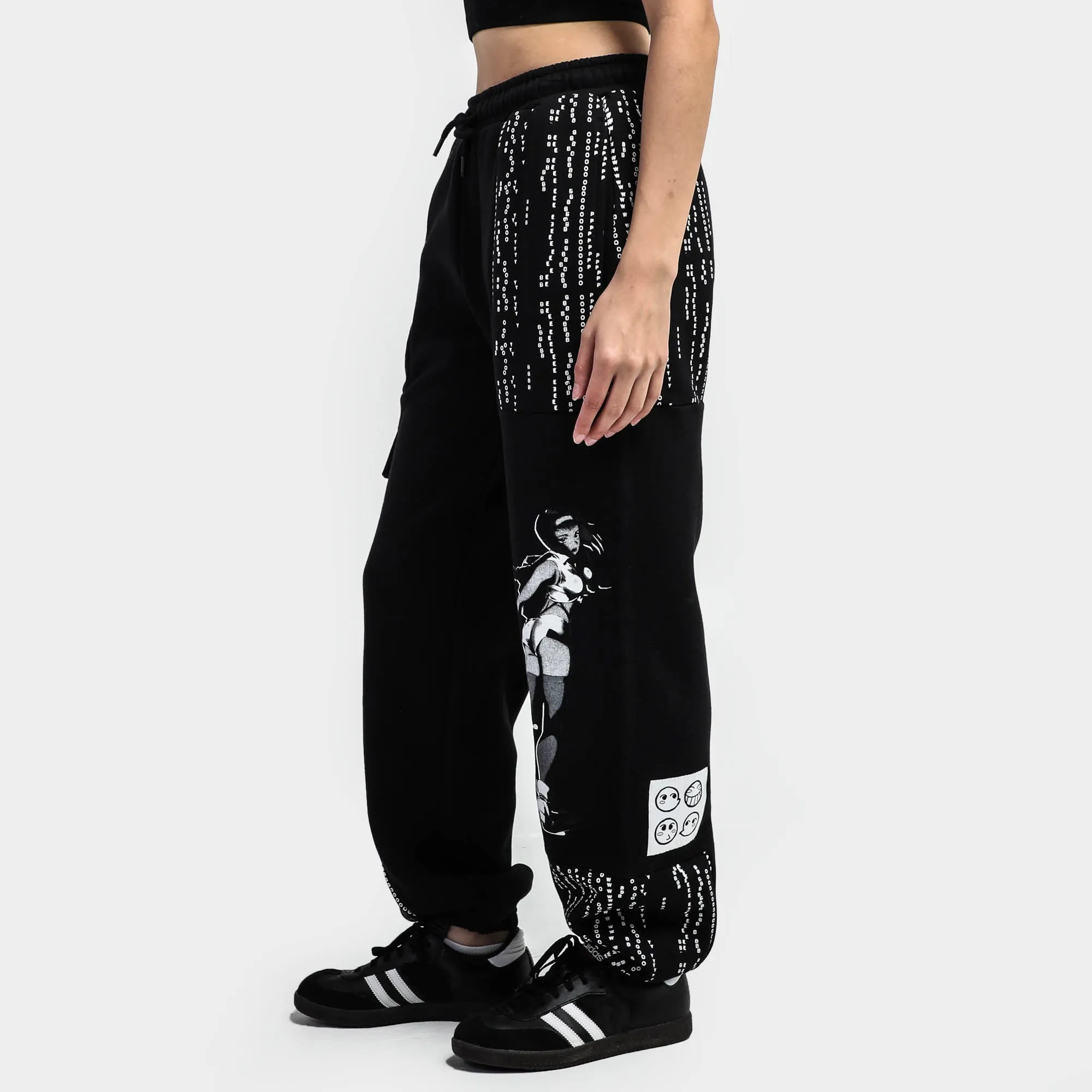 Cowboy Bebop Black Cargo Sweatpant