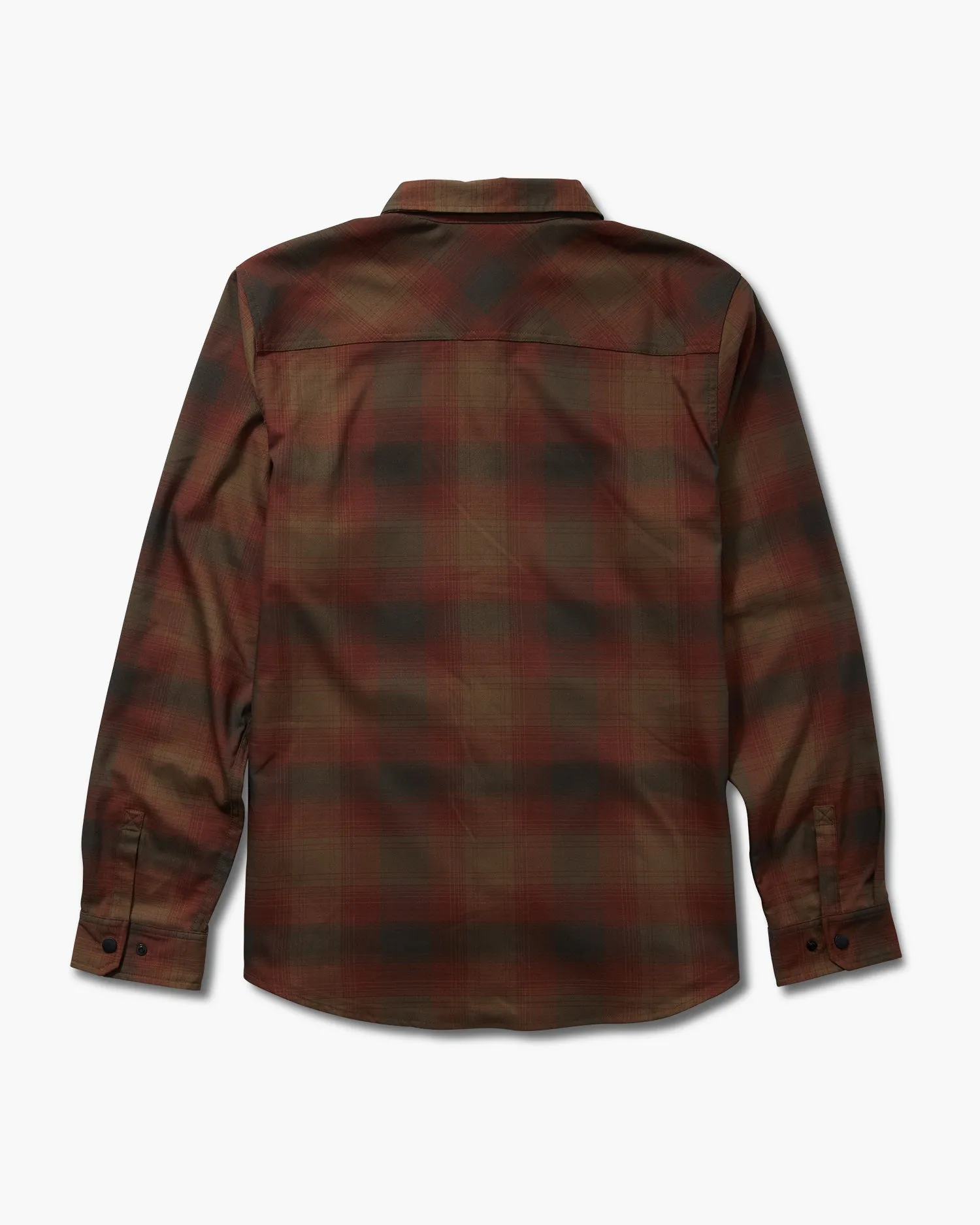 Fathom Burgundy Tech Flannel