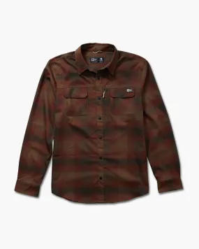 Fathom Burgundy Tech Flannel