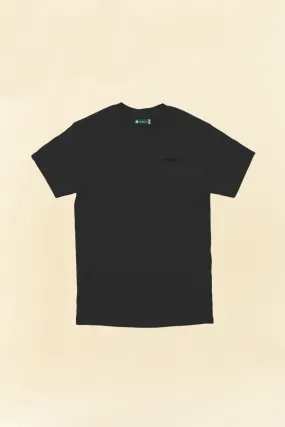 Godspeed Tonal Mini Logo Heavyweight Organic T-Shirt - Vintage Black