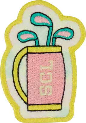 Golf Clubs Patch