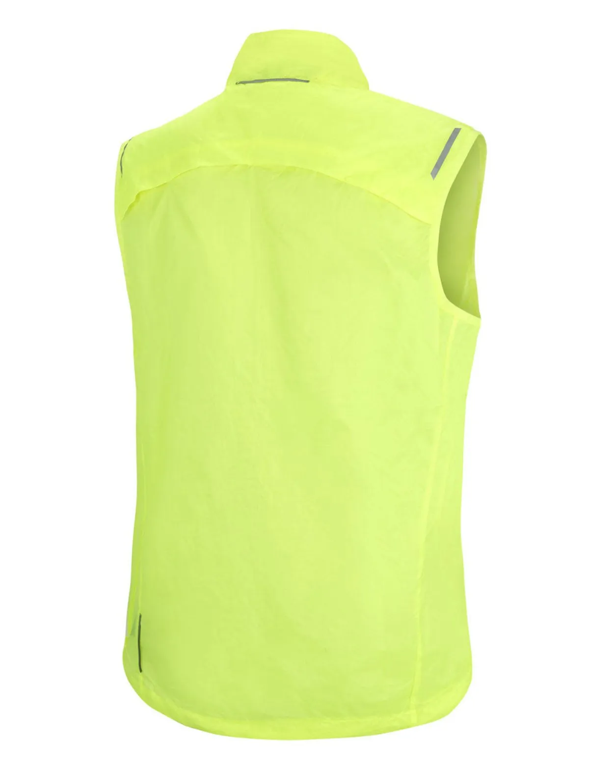 Herren Leichte Windweste Fahrradweste - Laufweste Comfort Line Neon