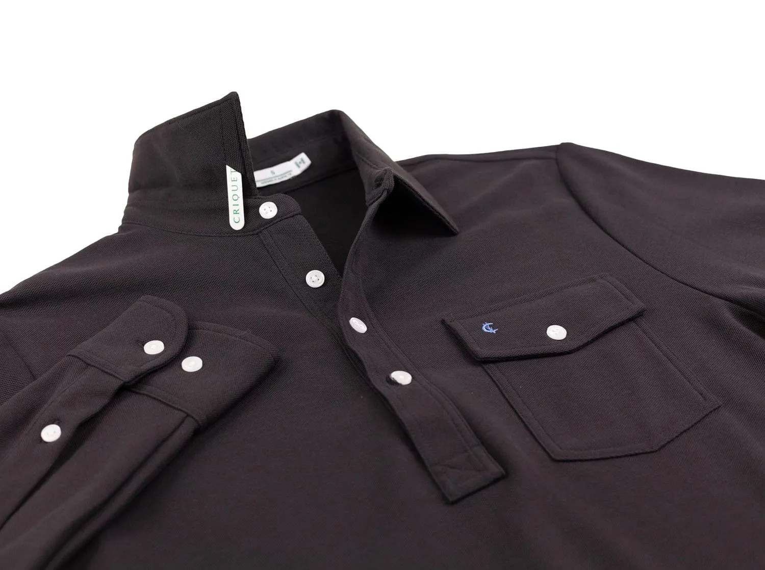 Long Sleeve Players Shirt - Black Diamond