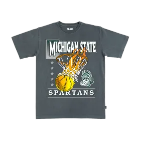 Michigan State Hoops Heavy Tee