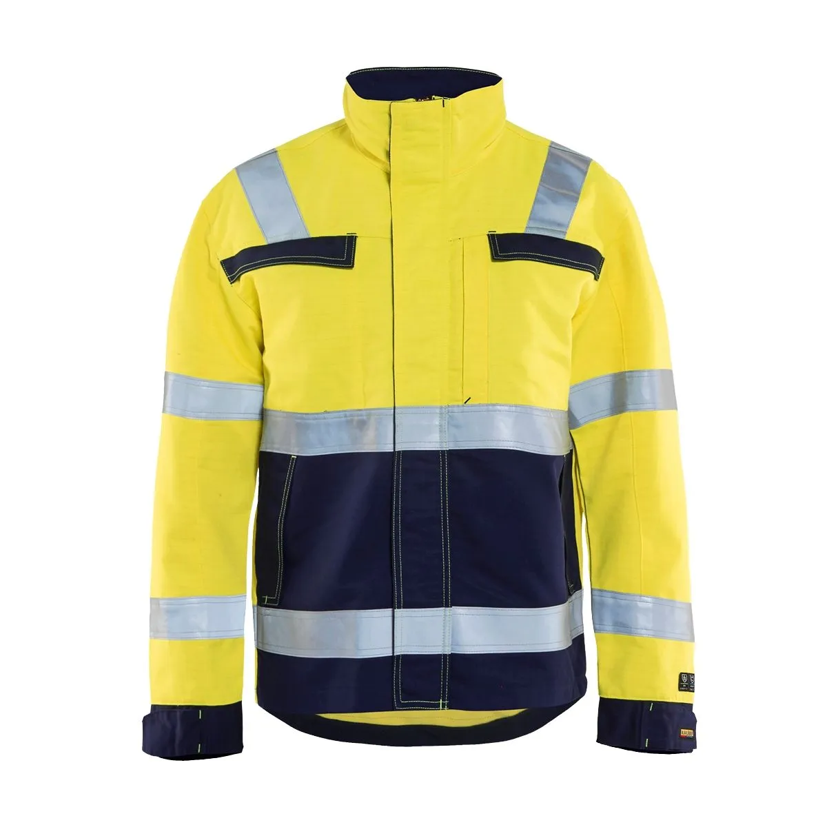 Multinorm&#x20;Jacket&#x20;4087&#x20;High&#x20;Vis&#x20;Geel&#x2F;Marineblauw&#x20;-&#x20;Bl&#xE5;kl&#xE4;der