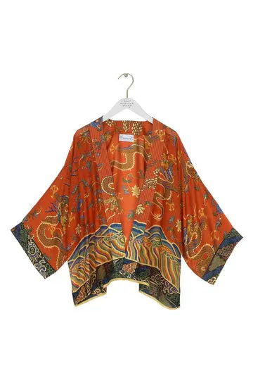 One Hundred Stars Kimono - Dragon Rust