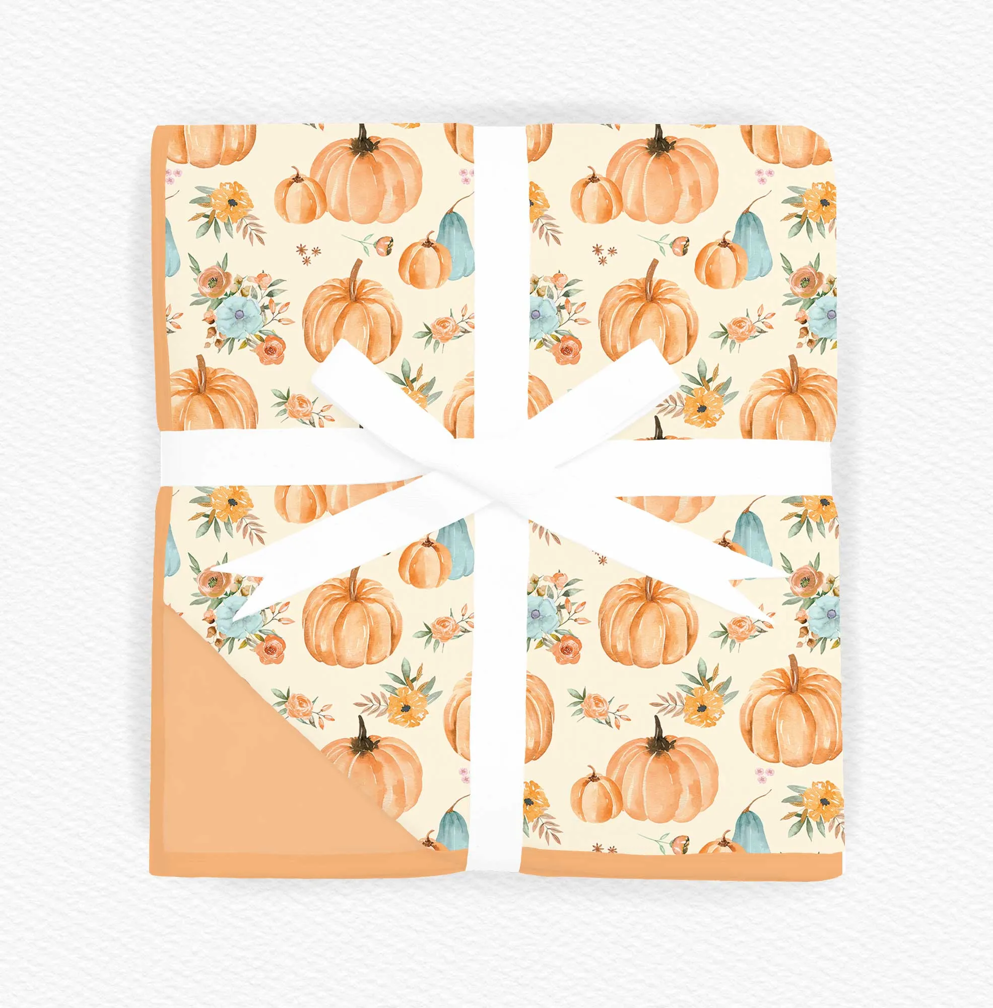 [Pre Order] Fabulous Fall Hello Gourdgeous - Bamboo Blankets (EST SHIP LATE OCT)