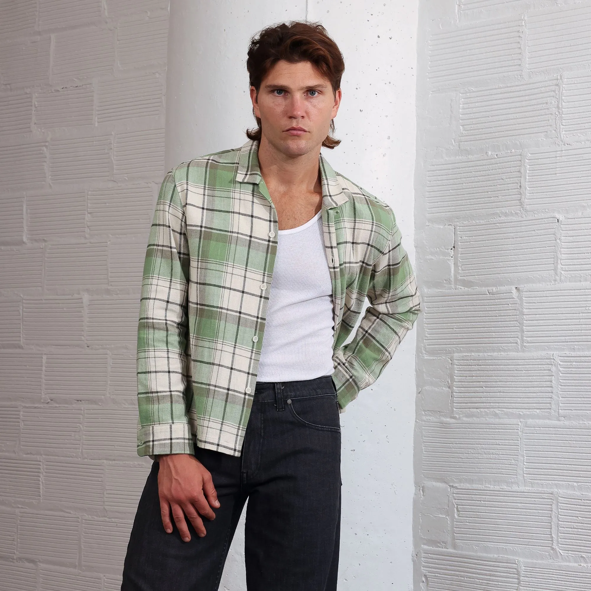 The Fairfax Half-Crop Flannel | Made in USA