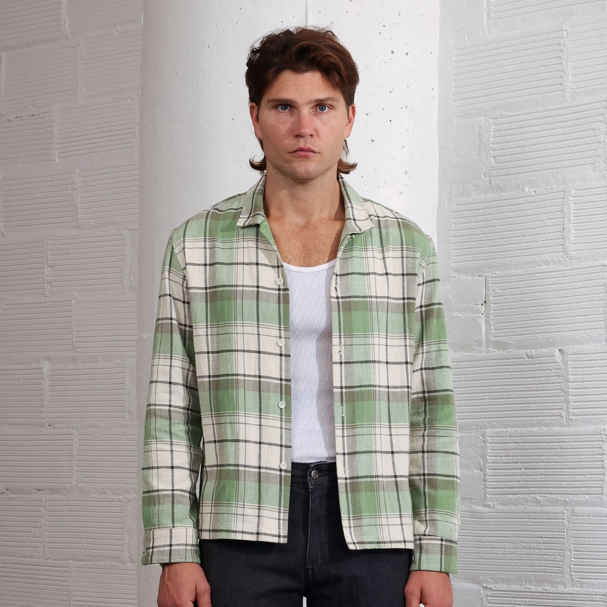 The Fairfax Half-Crop Flannel | Made in USA