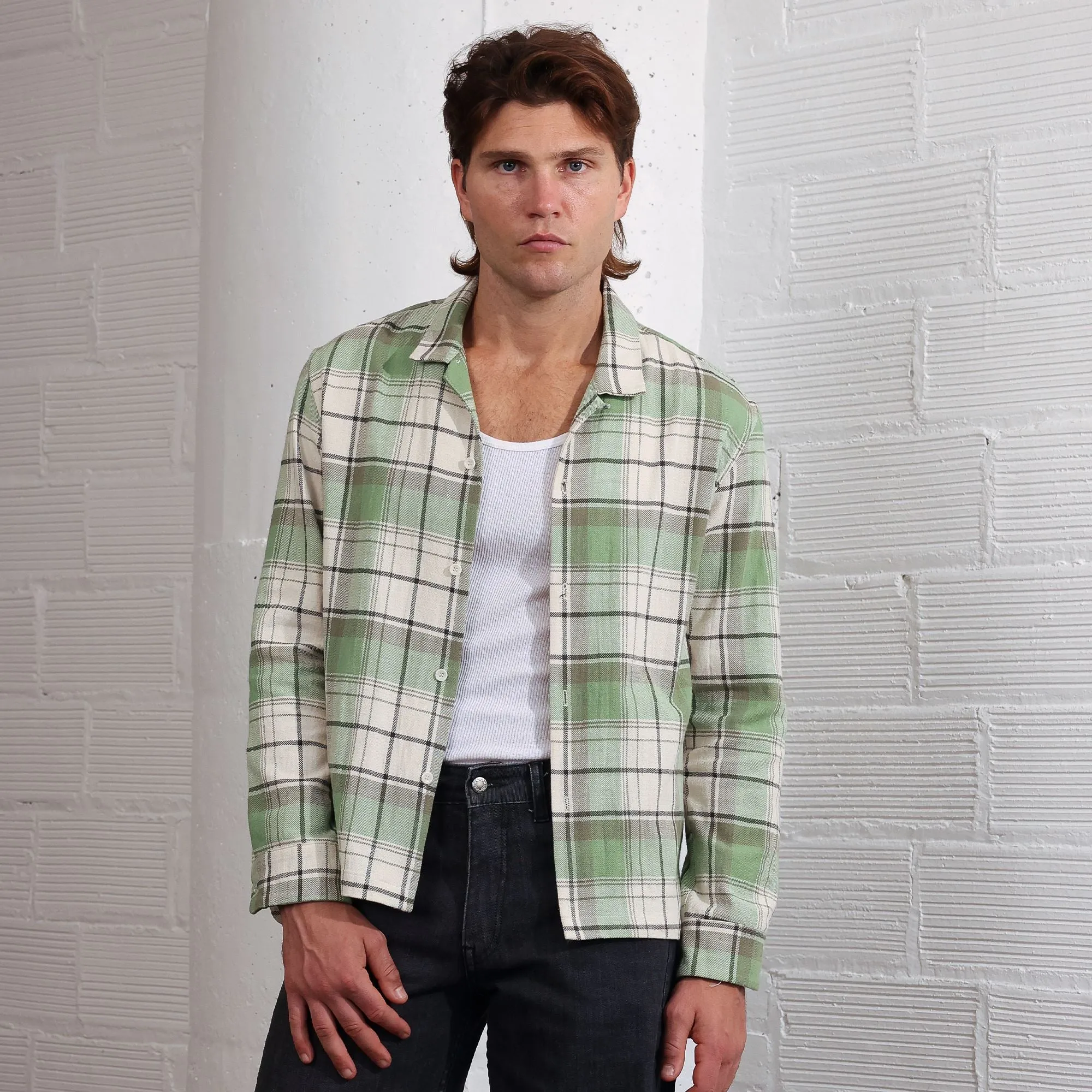 The Fairfax Half-Crop Flannel | Made in USA