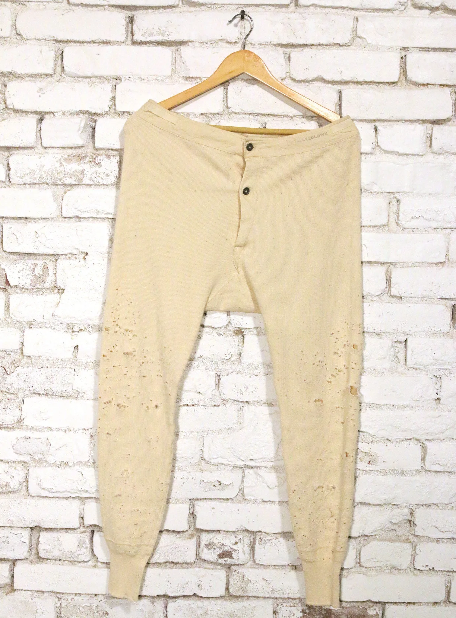 totally blown x pskaufman... cream long johns