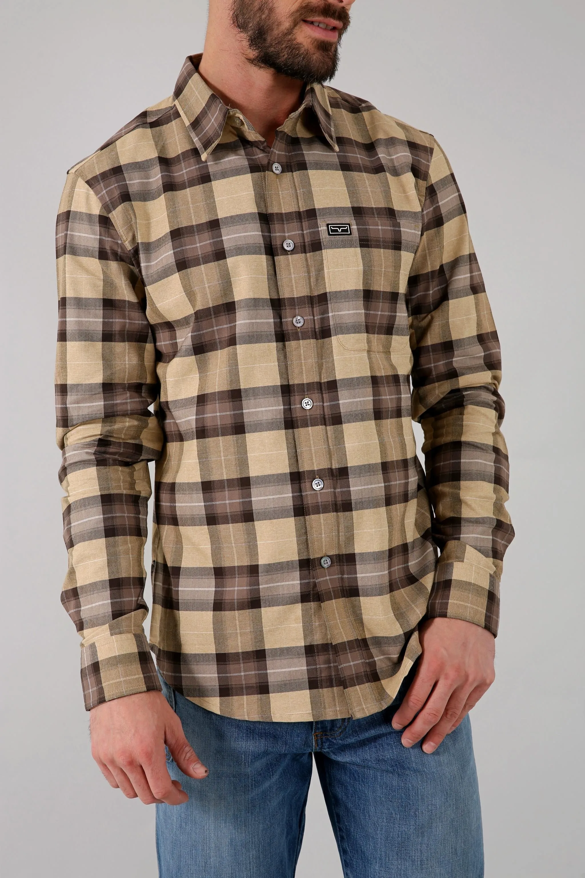 Twin Peaks Flannel Dress Shirt