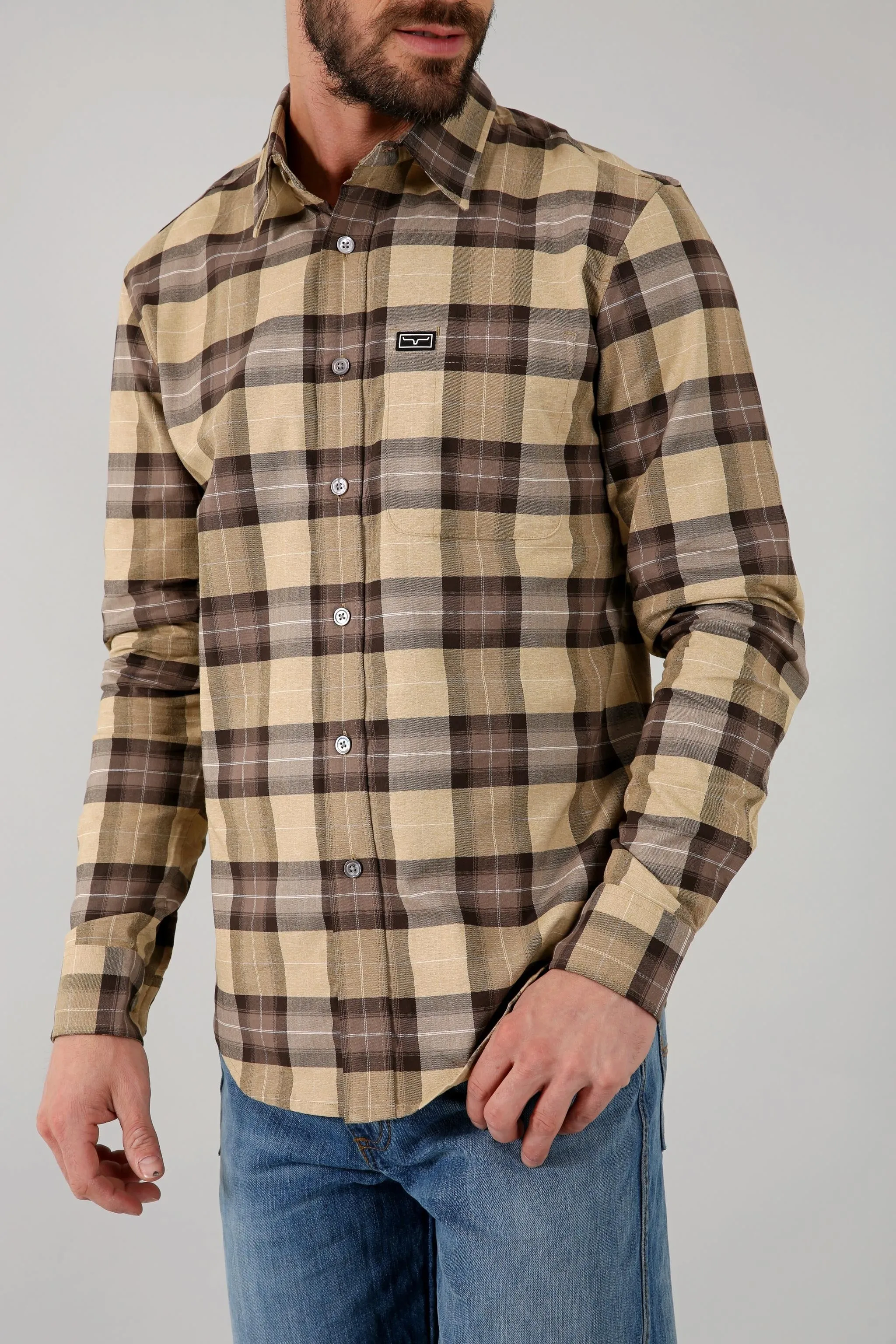 Twin Peaks Flannel Dress Shirt