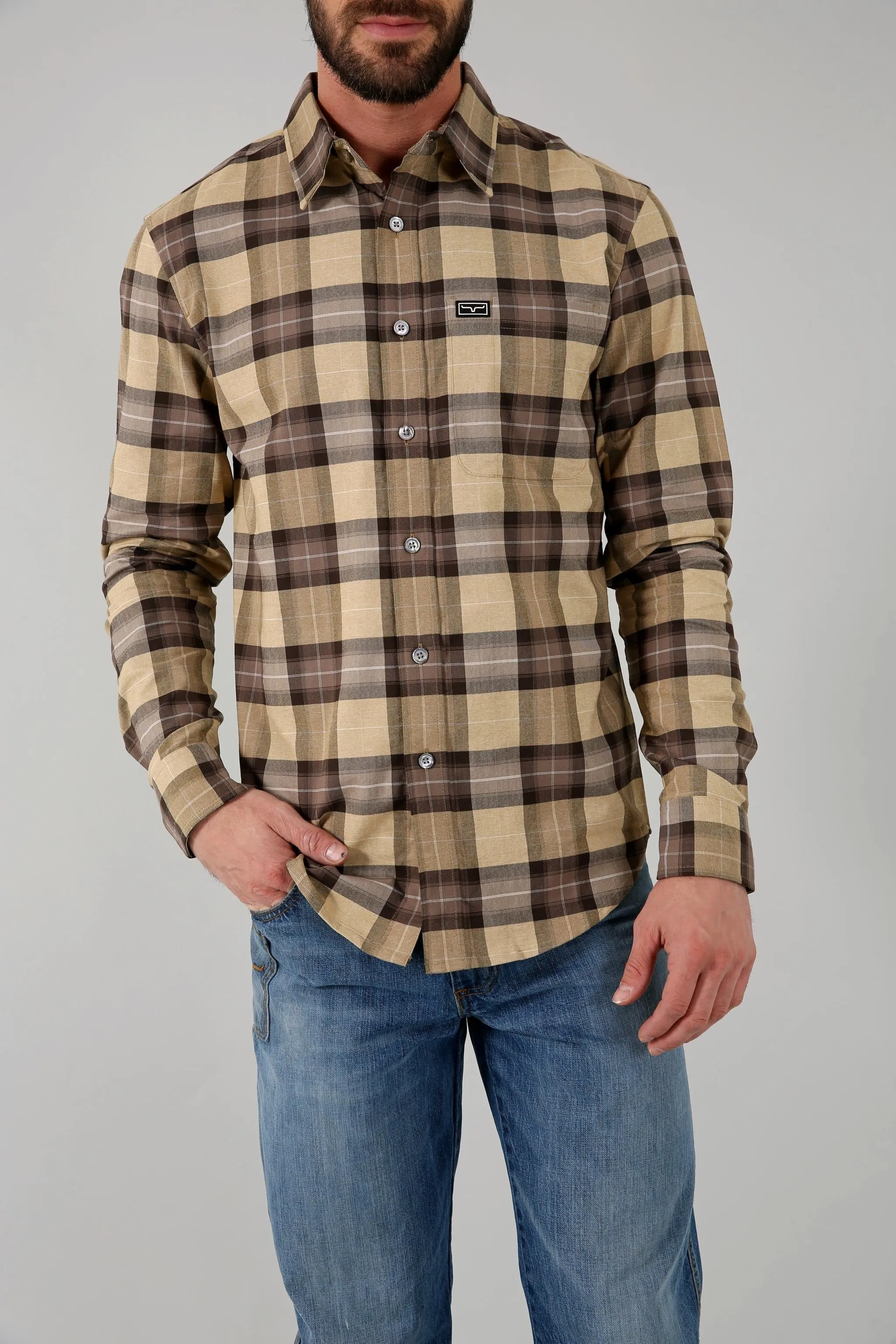 Twin Peaks Flannel Dress Shirt